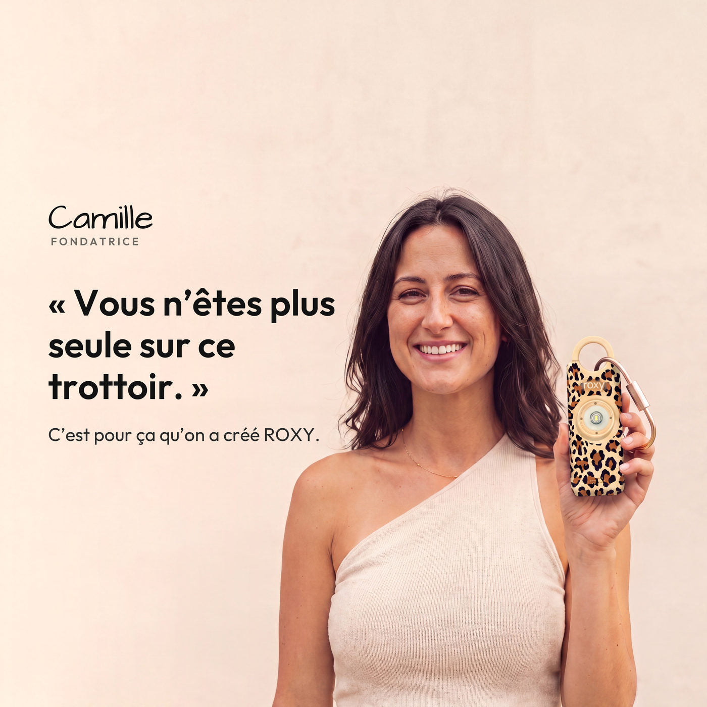 Camille, fondatrice : « Vous n'êtes plus seule sur ce trottoir. »